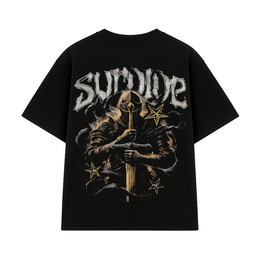 SURVIVOR OVERSIZED TEE