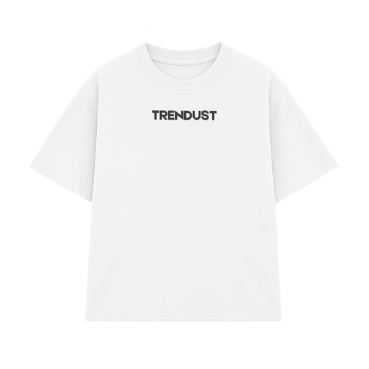 TRENDUST WHITE OVERSIZED TEE
