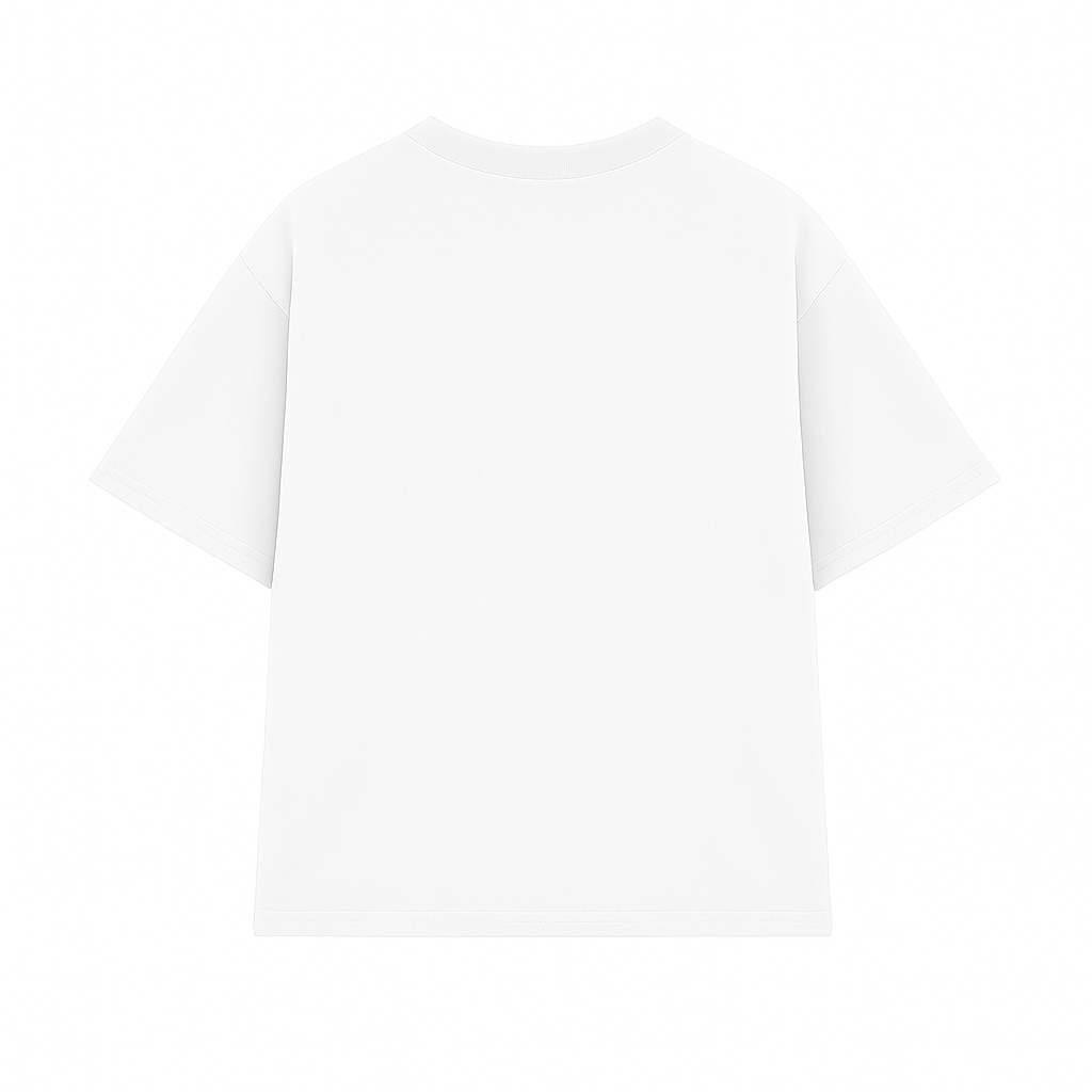 TRENDUST WHITE OVERSIZED TEE