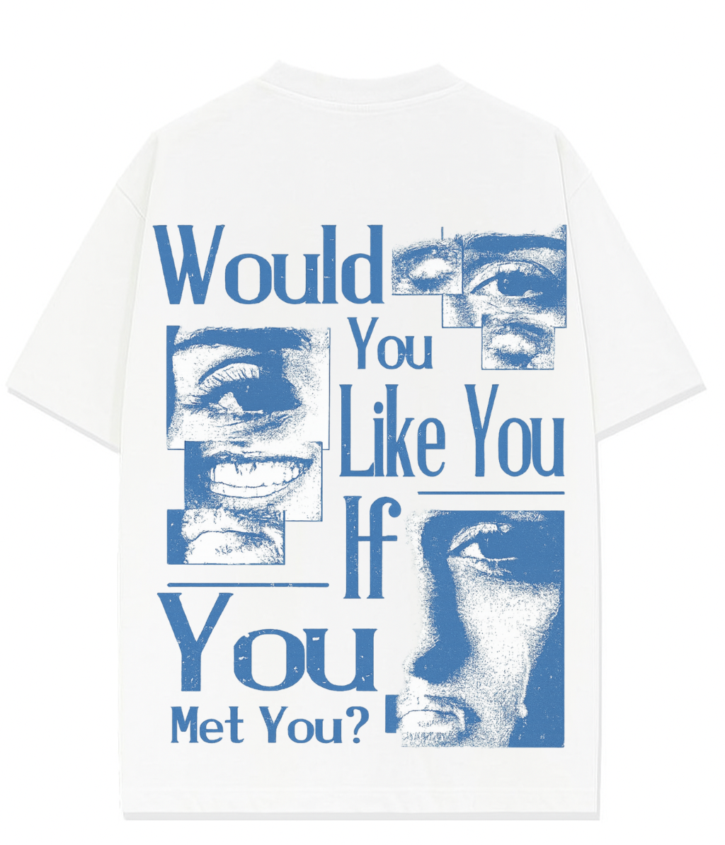 Mirror Isn’t Lying – 240 GSM White Tshirt