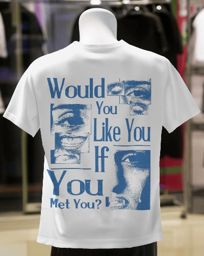 Mirror Isn’t Lying – 240 GSM White Tshirt
