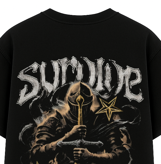 SURVIVOR OVERSIZED TEE
