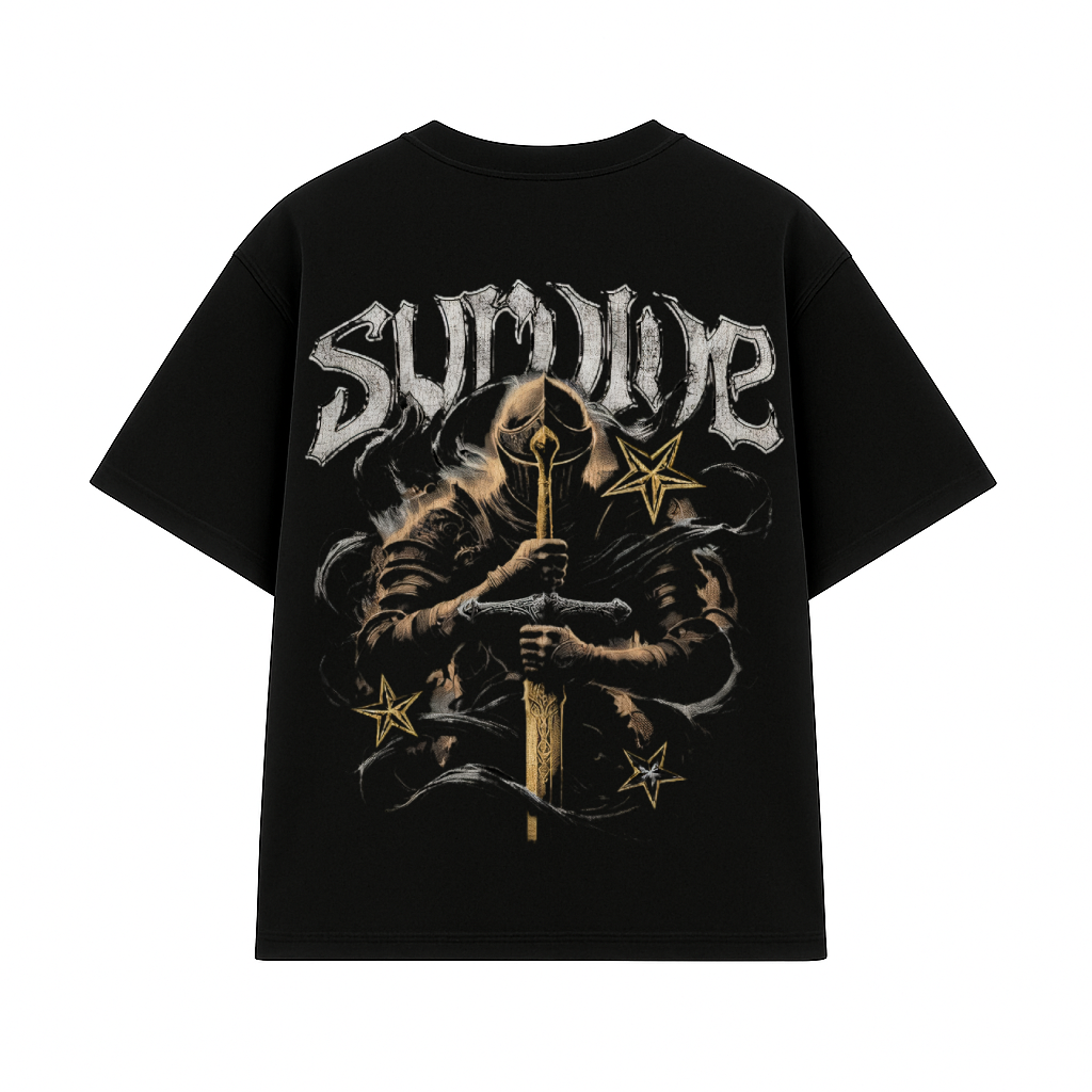 SURVIVOR OVERSIZED TEE