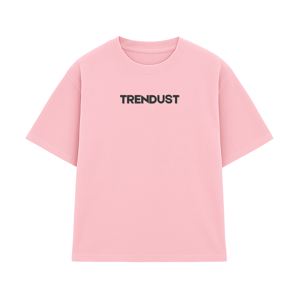 TRENDUST PINK OVERSIZED TEE